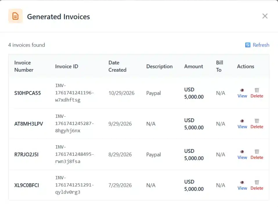personal finance tracker