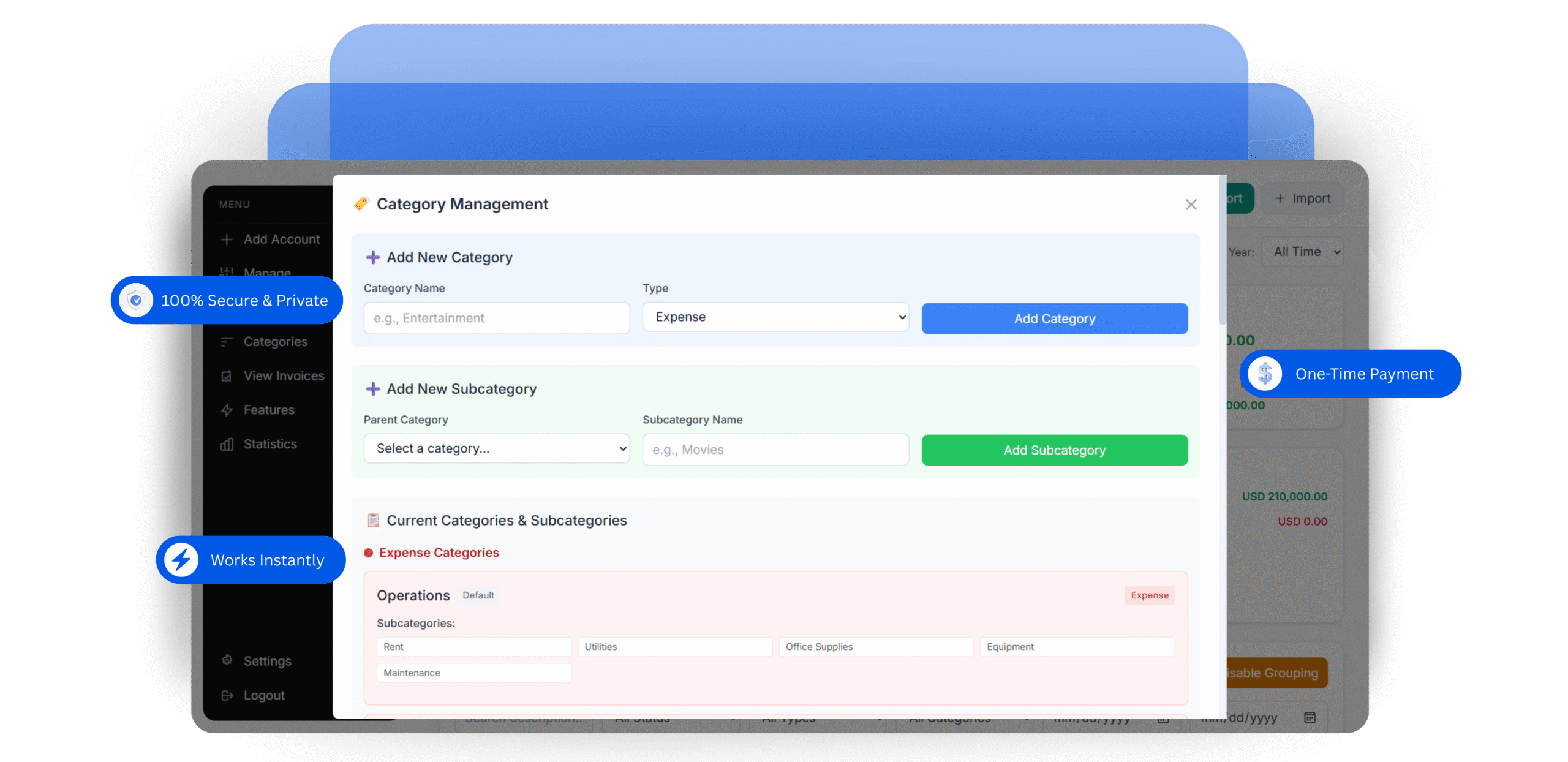 personal finance tracker
