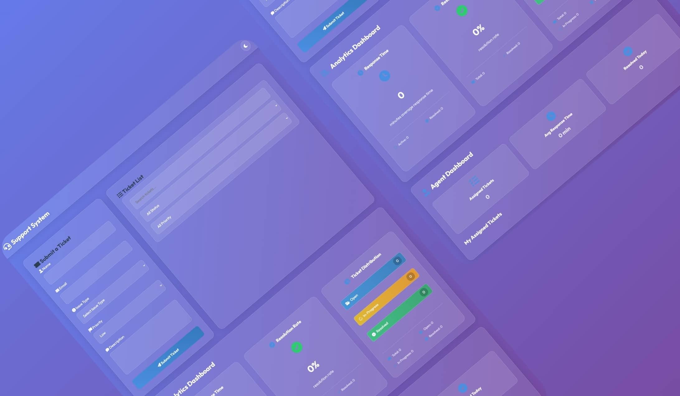 Customer Support Ticketing System