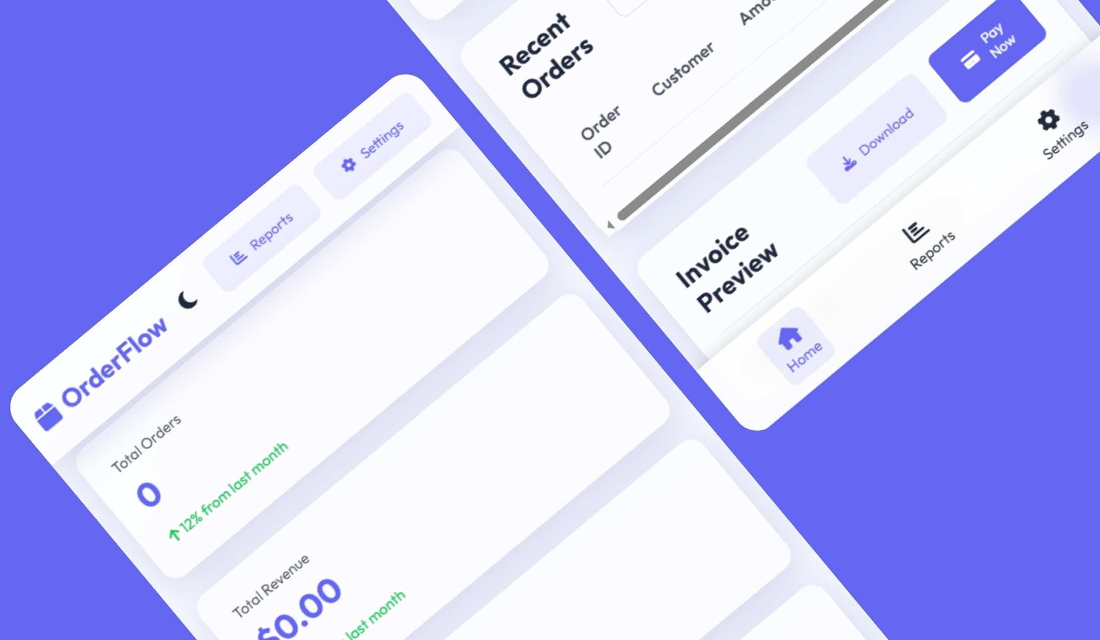 Modern Order & Invoice Management