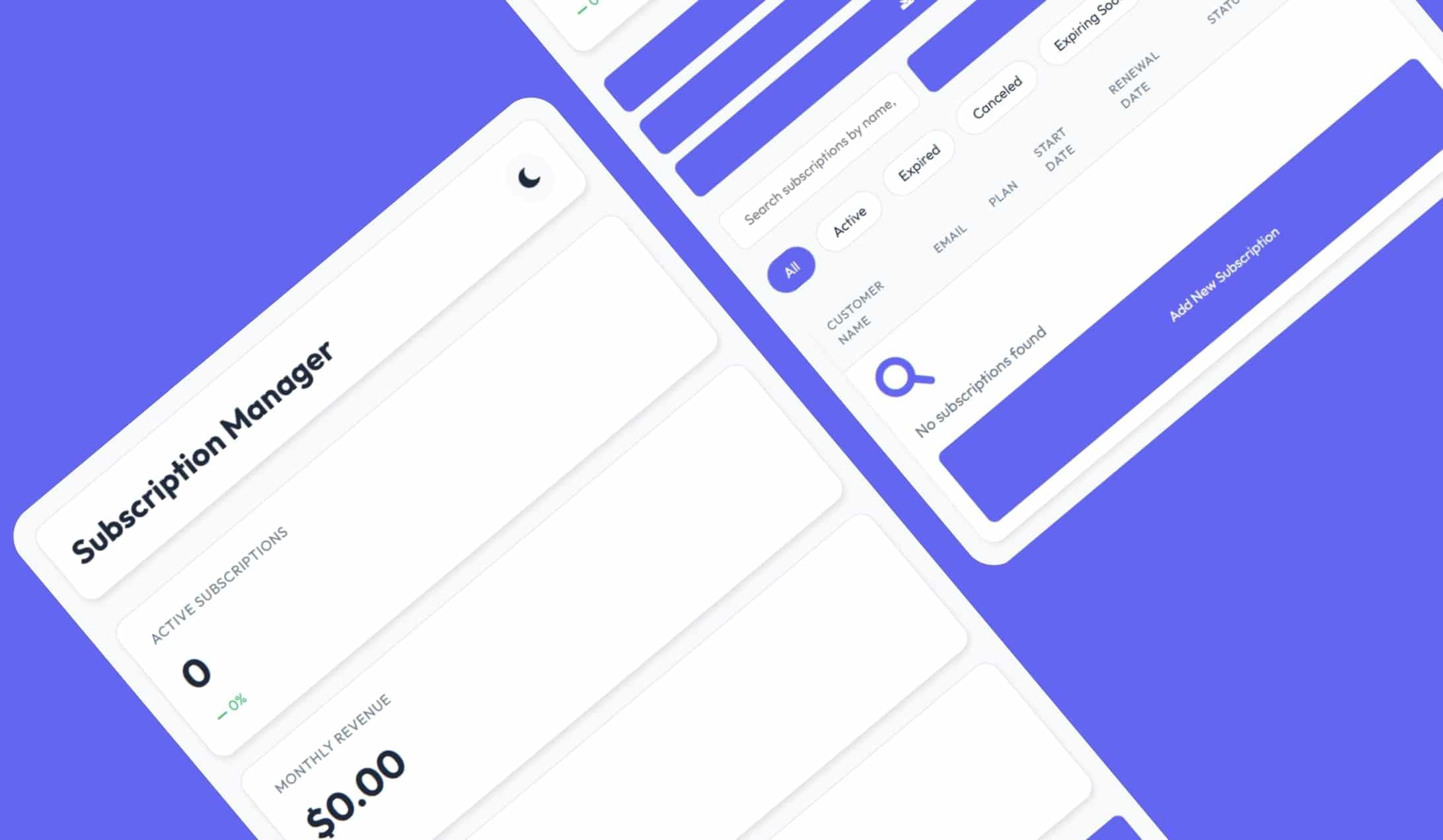 Subscription & Recurring Payment Manager